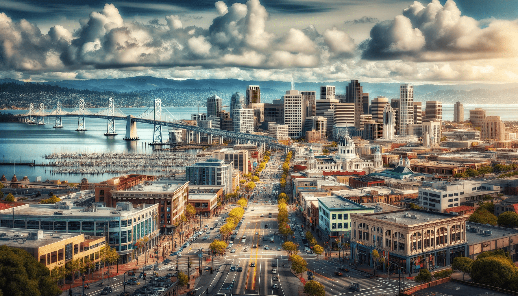 Picture of downtown Oakland, California